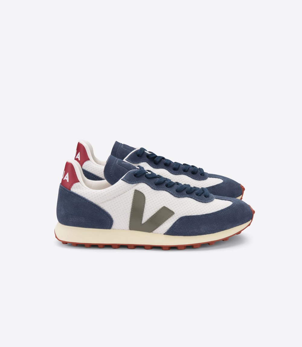 Veja Sneakers Barbati - Rio Branco Hexamesh Gravel - Albi/Albastri - 8945671-PB